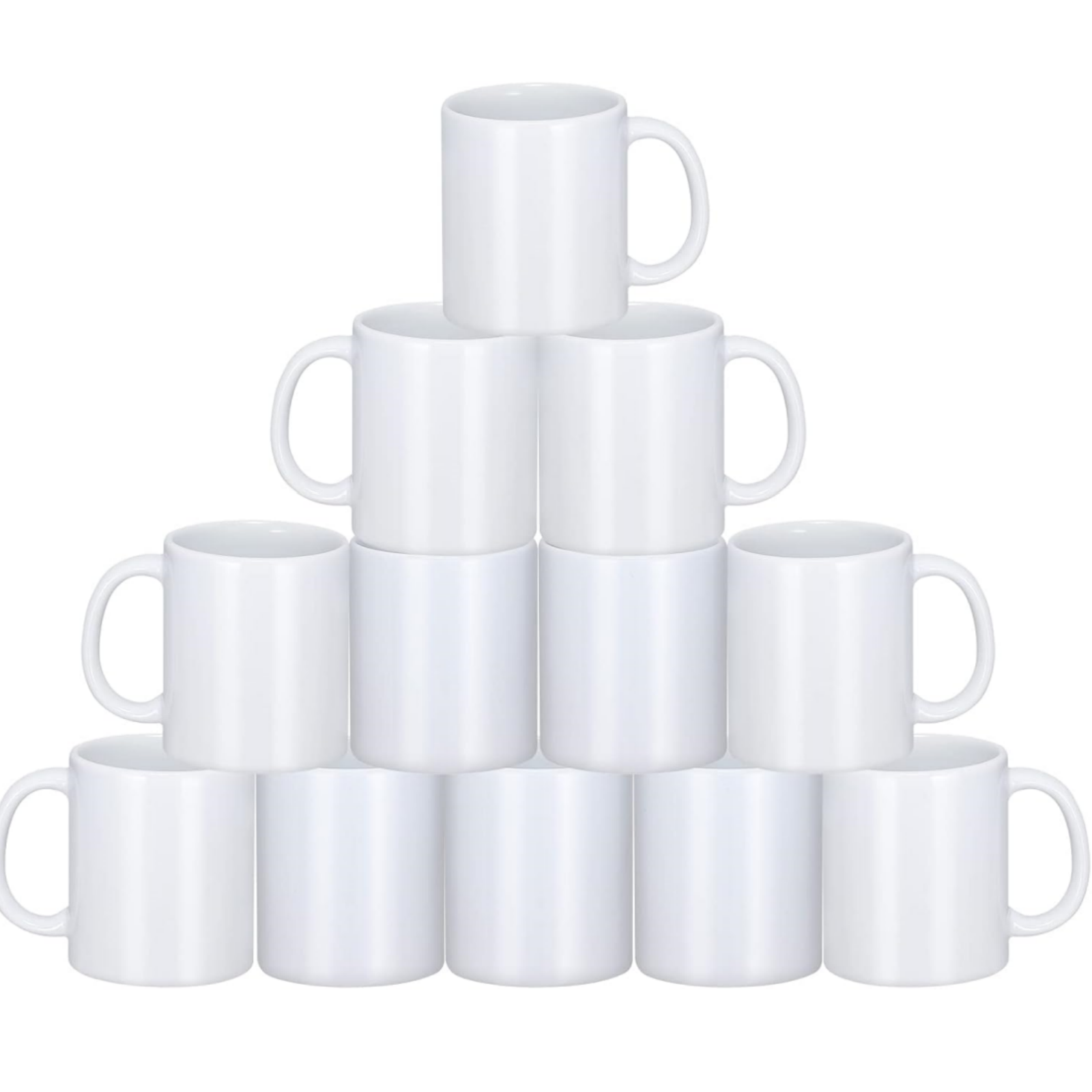 Sublimation Mug Blank - أكواب HTVRONT للطباعة بالتسامي، أكواب سيراميك
