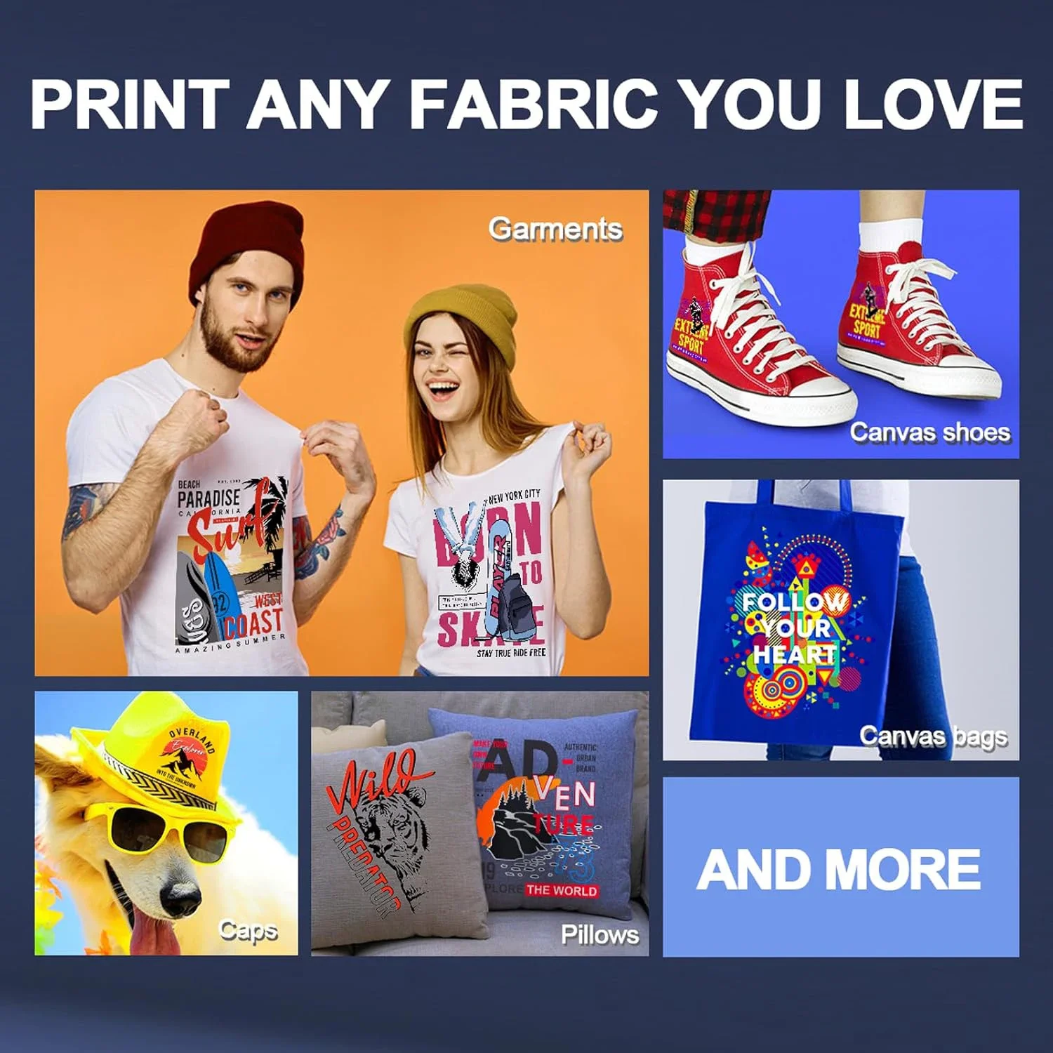 Commercial Printing Business - ماكينة طباعة DTF مقاس A3 60