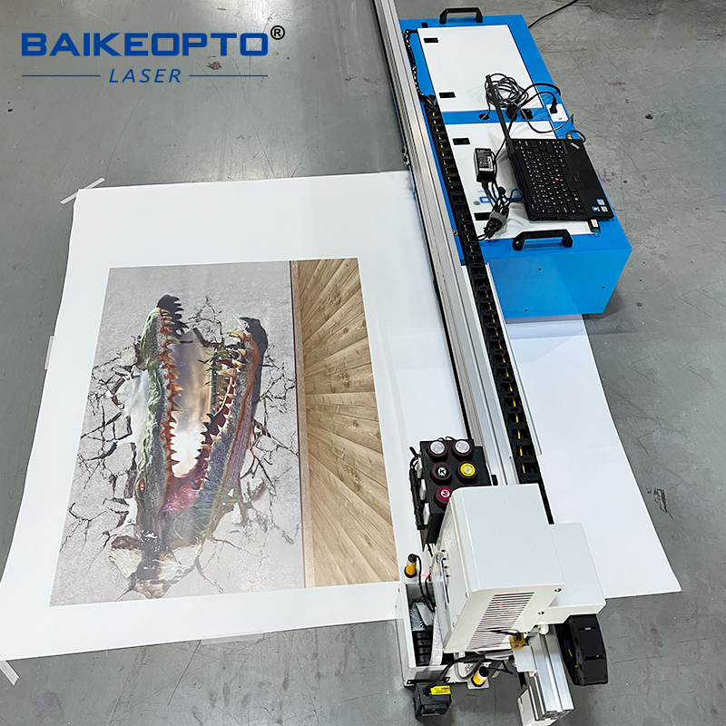 Commercial Wall Printing Machine - طابعة جدارية تجارية ثلاثية الأبعاد، آلة