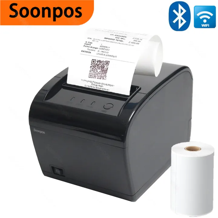 Commercial Wallpaper Printing - طابعة فواتير بواس حرارية Soonpos 80