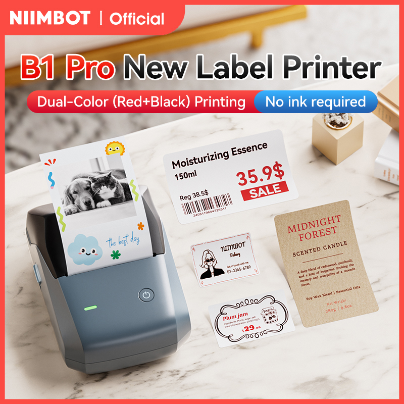 Commercial Printing Business - طابعة ملصقات نيمبوت B1 برو بدقة