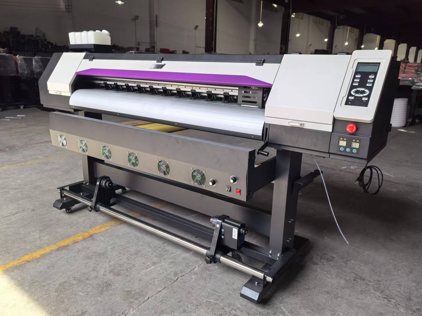 Commercial Shirt Printing Machine - آلة طباعة كبيرة الحجم سهلة التشغيل