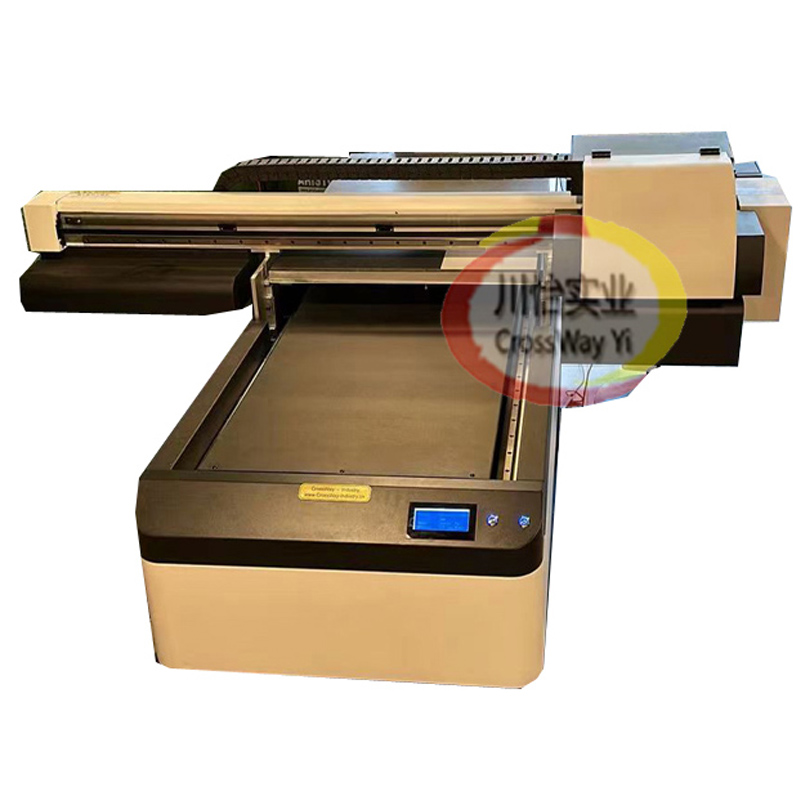 Commercial Label Printing Machine - طابعة مسطحة بالأشعة فوق البنفسجية برأس