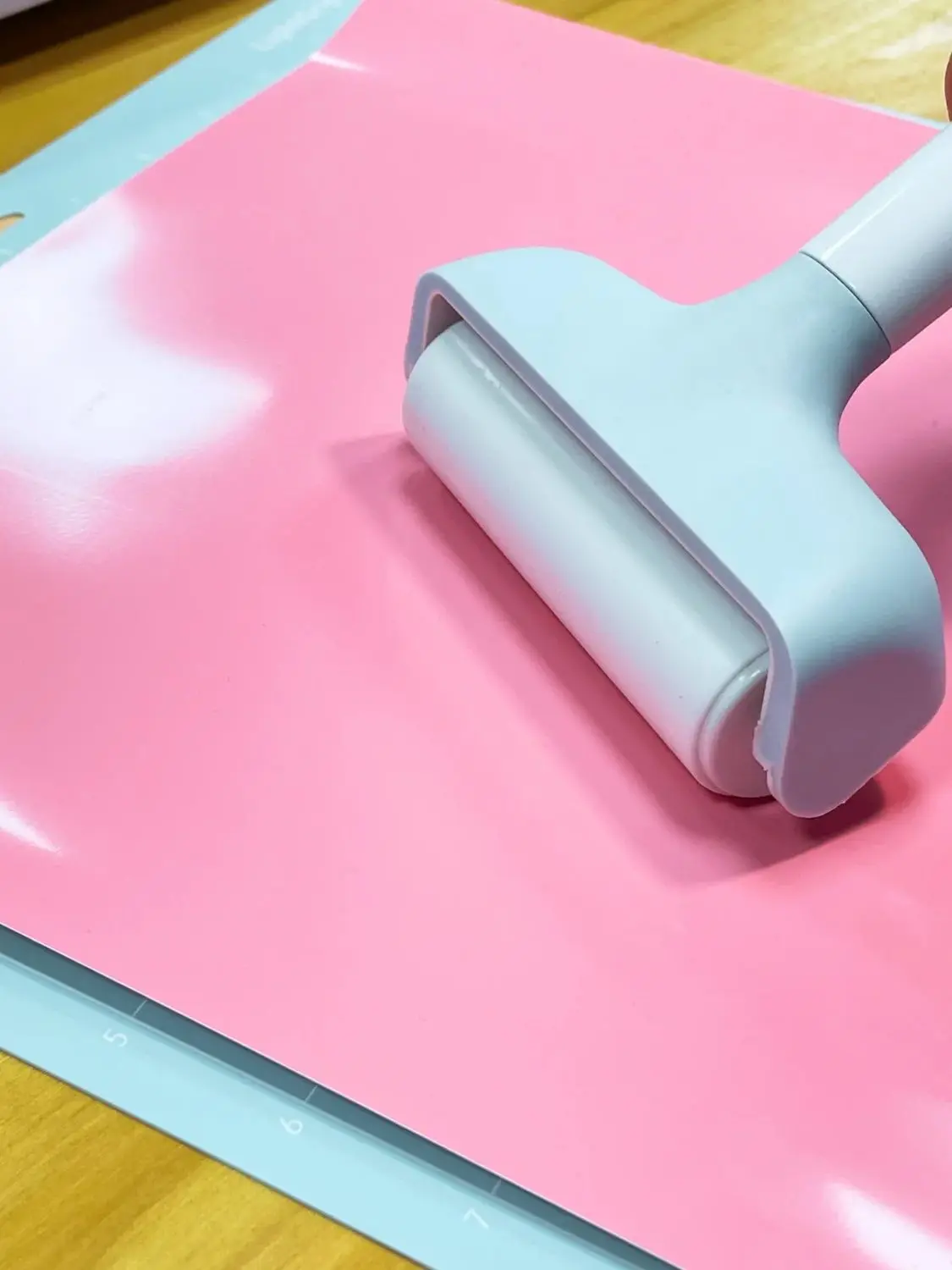 Heat Press Teflon Sheet - أسطوانة مطاطية للحرف اليدوية Cricut/Silhouette، تعمل