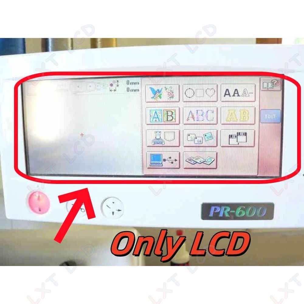 Embroidery Digitizing Software - شاشة عرض LCD أصلية لآلة التطريز