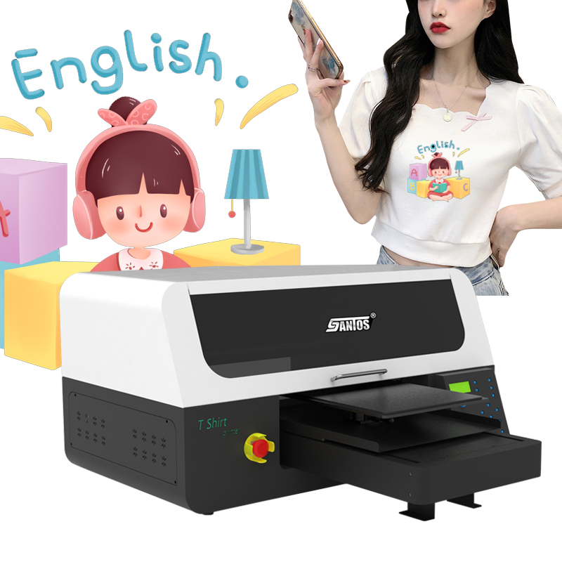طابعة DTG للقمصان مقاس 40*60 س - مراجعة Commercial Printing Machine For Clothes وسعره