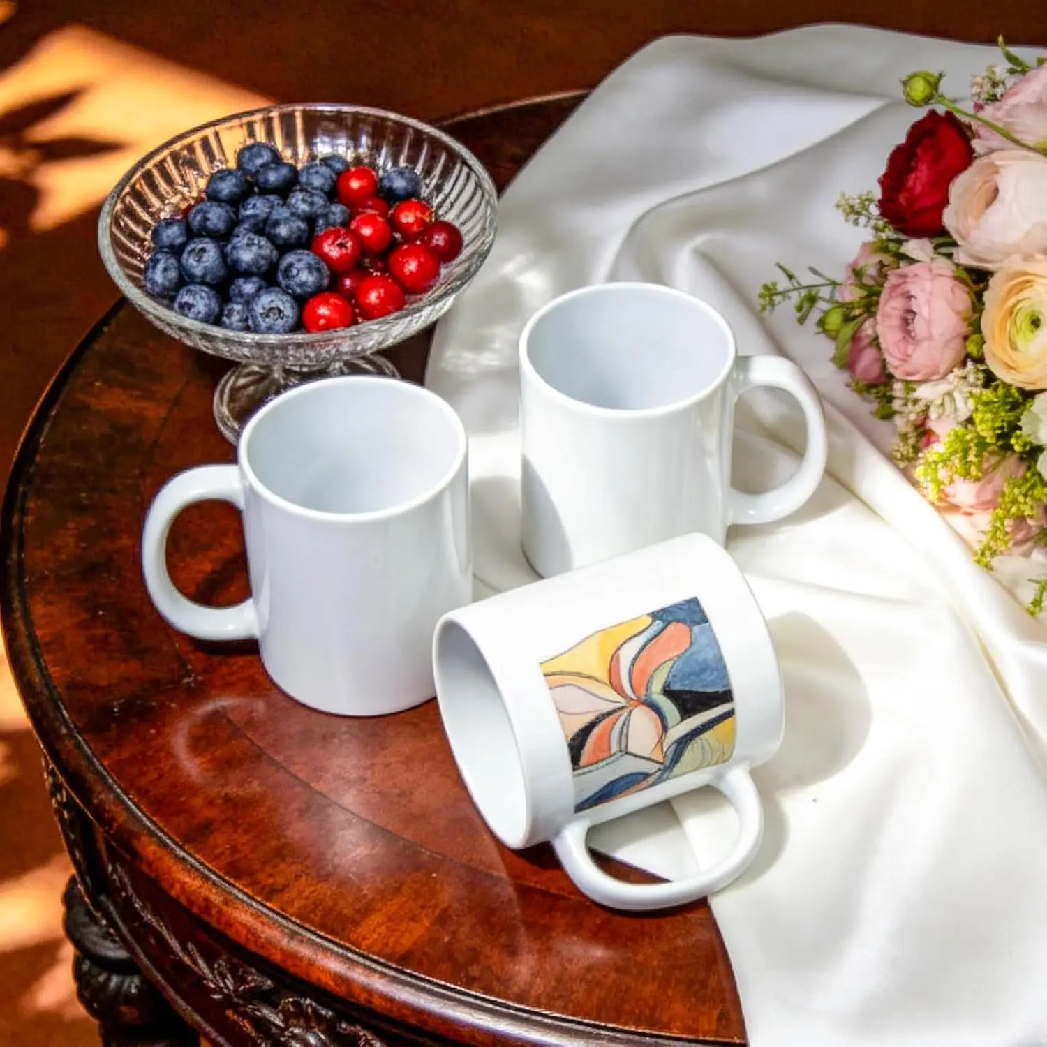 أكواب سيراميك للطباعة بالحرارة - مراجعة Sublimation Mug Blank وسعره