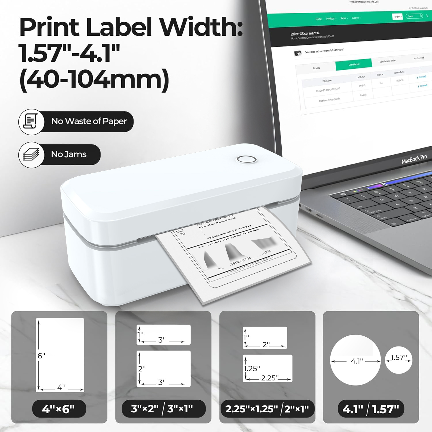 طابعة ملصقات حرارية Marklife X - مراجعة Commercial Label Printing Machine وسعره