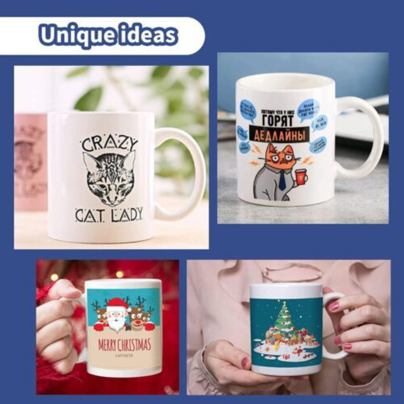 أكواب HTVRONT للطباعة بالتسامي - مراجعة Sublimation Mug Blank وسعره