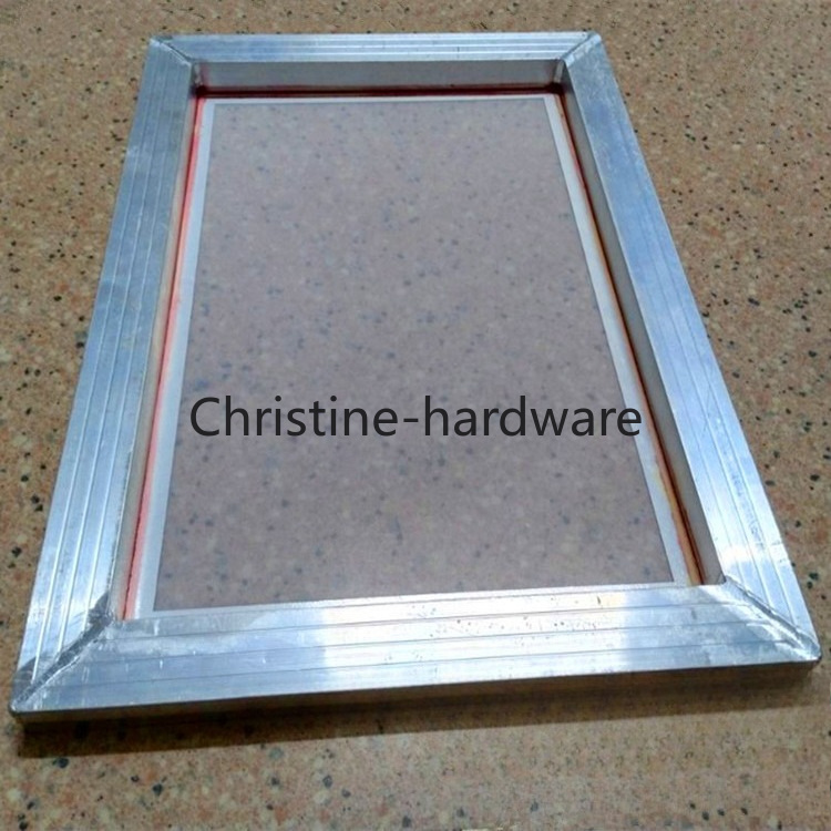 إطار ألومنيوم للطباعة بالشاشة  - مراجعة Screen Printing Frame Mesh وسعره