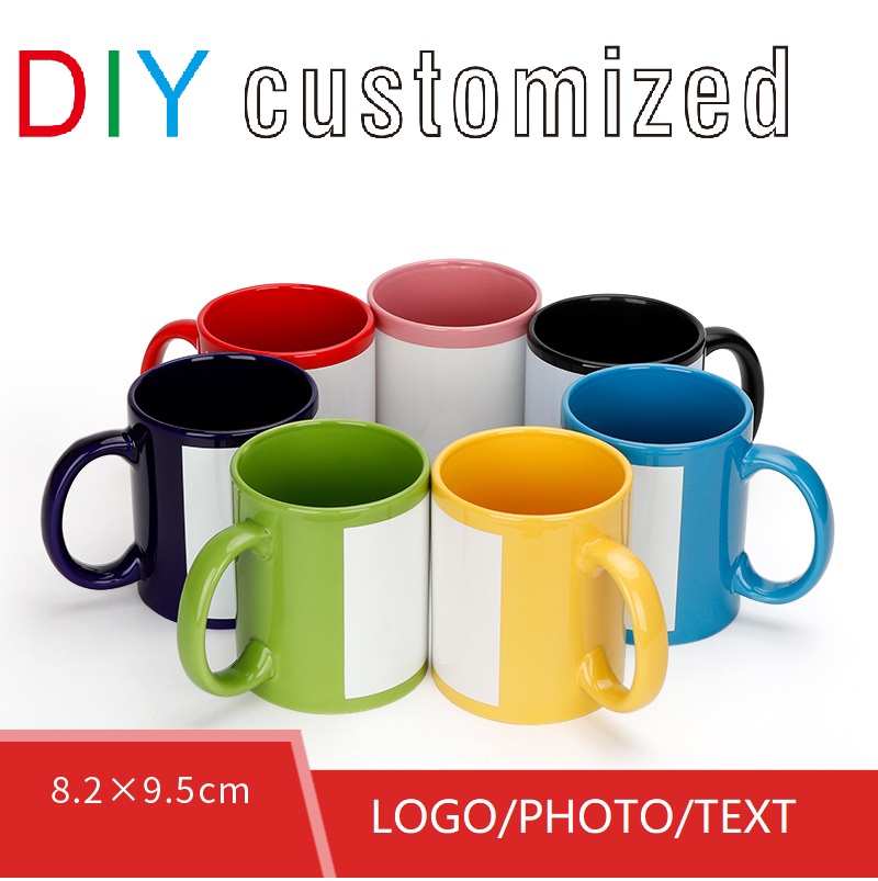 كوب أسود بشعار DIY كوب سيراميك - مراجعة Sublimation Mug Blank وسعره