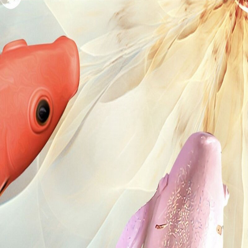 تلفزيون أسماك الطاووس المنقوش  - مراجعة Commercial Wallpaper Printing وسعره