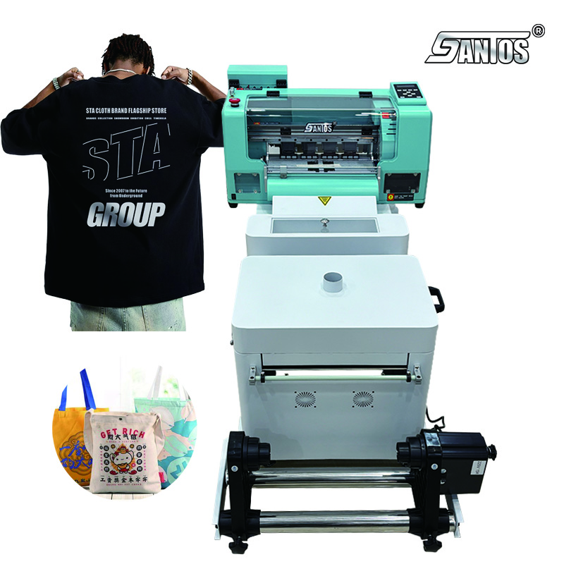 طابعة DTF مقاس A3، آلة طباعة ر - مراجعة Commercial Printing Machine For Clothes وسعره
