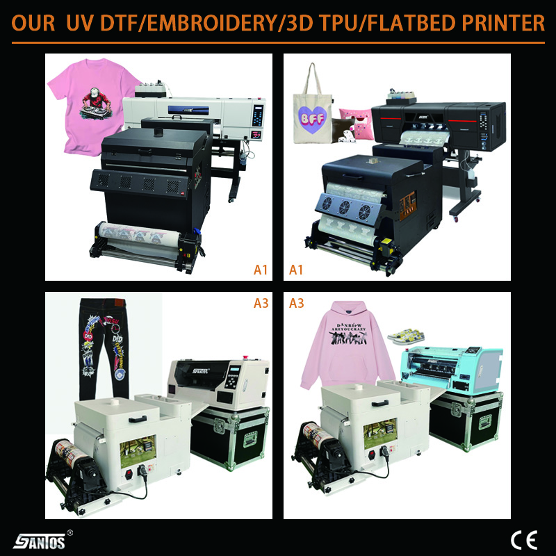طابعة DTF مقاس A3، آلة طباعة ر - مراجعة Commercial Printing Machine For Clothes وسعره
