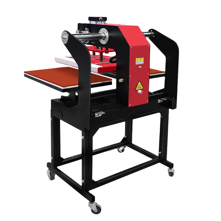 ماكينة ضغط حراري ذكية مزدوجة ا - مراجعة Commercial Shirt Printing Machine وسعره