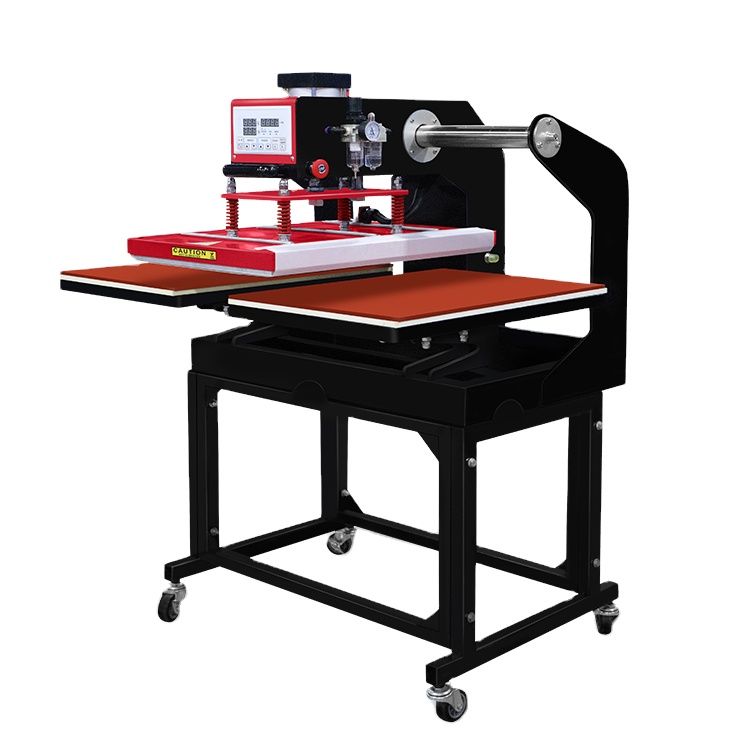 ماكينة ضغط حراري ذكية مزدوجة ا - مراجعة Commercial Shirt Printing Machine وسعره