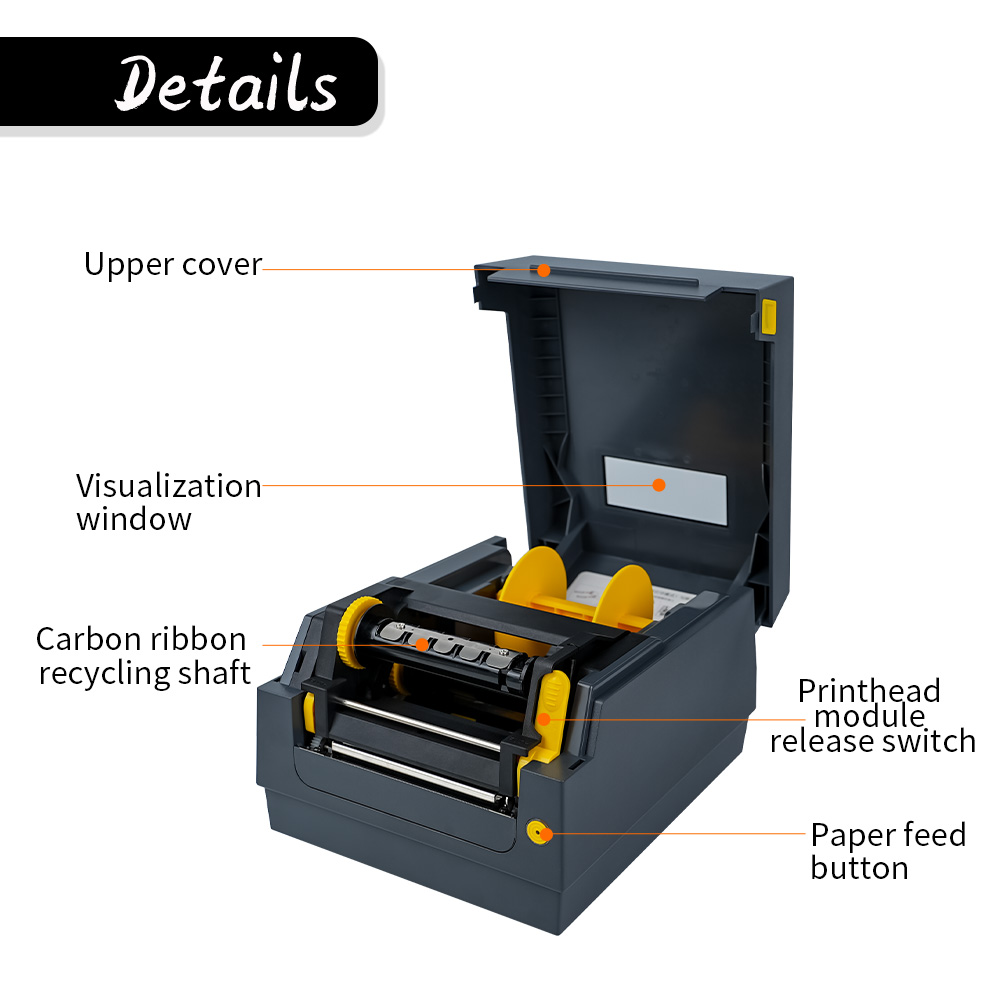 طابعة ملصقات الباركود بتقنية ا - مراجعة Commercial Printing Machine For Clothes وسعره