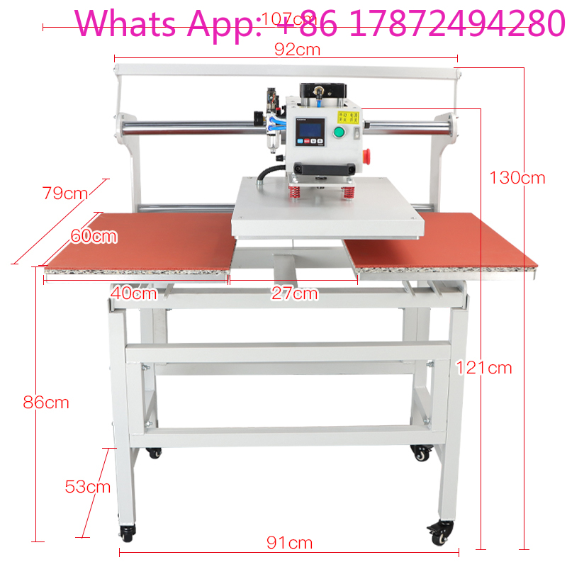 ماكينة كبس حراري كهربائية مزدو - مراجعة Commercial Label Printing Machine وسعره