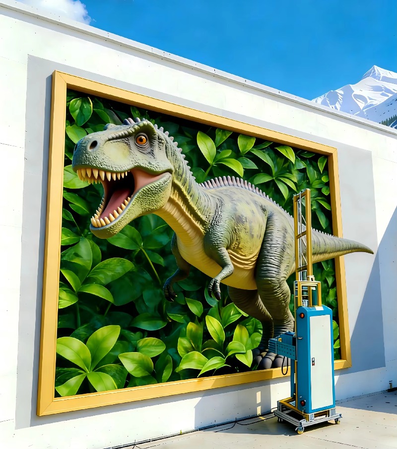 آلة طباعة على الجدران مخصصة، ط - مراجعة Commercial Wall Printing Machine وسعره