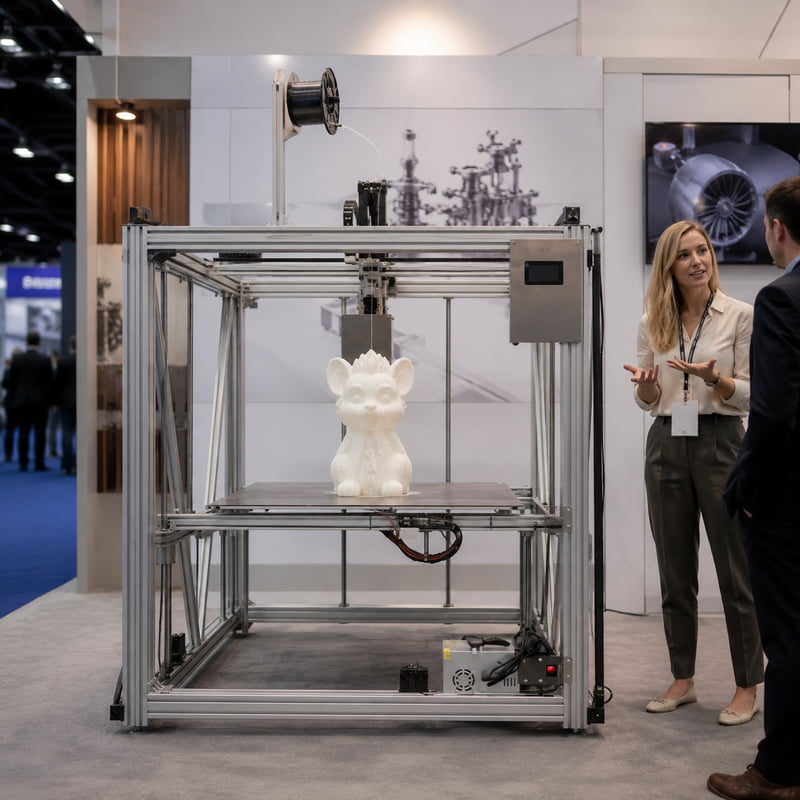 طابعة ثلاثية الأبعاد كبيرة الح - مراجعة 3D Printing Commercial Use وسعره