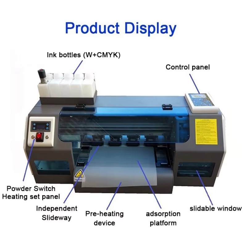 آلة طباعة حرارية مخصصة لطباعة  - مراجعة Commercial Shirt Printing Machine وسعره
