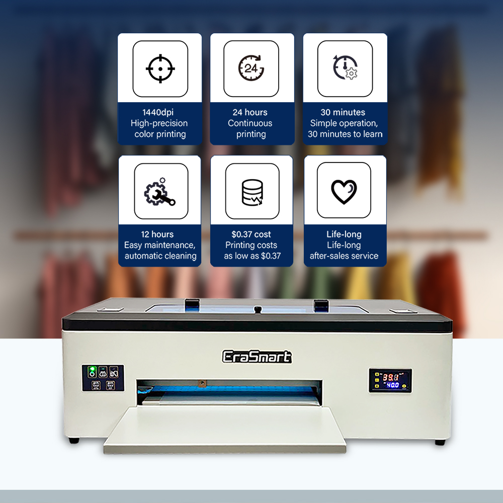 مجموعة طابعة نافثة للحبر برأس  - مراجعة Commercial Printing Machine For Clothes وسعره