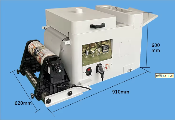 طابعة DTF مكتبية A3 برأس طباعة - مراجعة Commercial Printing Machine For Clothes وسعره
