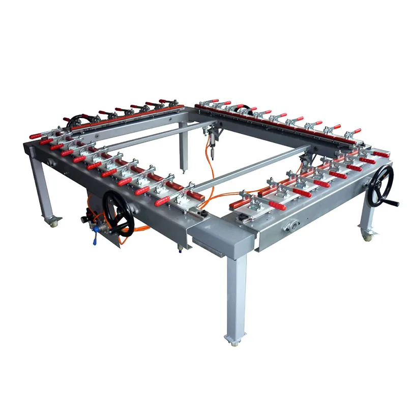 آلة تمديد شبكية يدوية مخصصة TF - مراجعة Screen Printing Frame Mesh وسعره