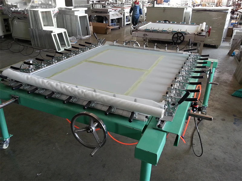 آلة تمديد شبكية يدوية مخصصة TF - مراجعة Screen Printing Frame Mesh وسعره