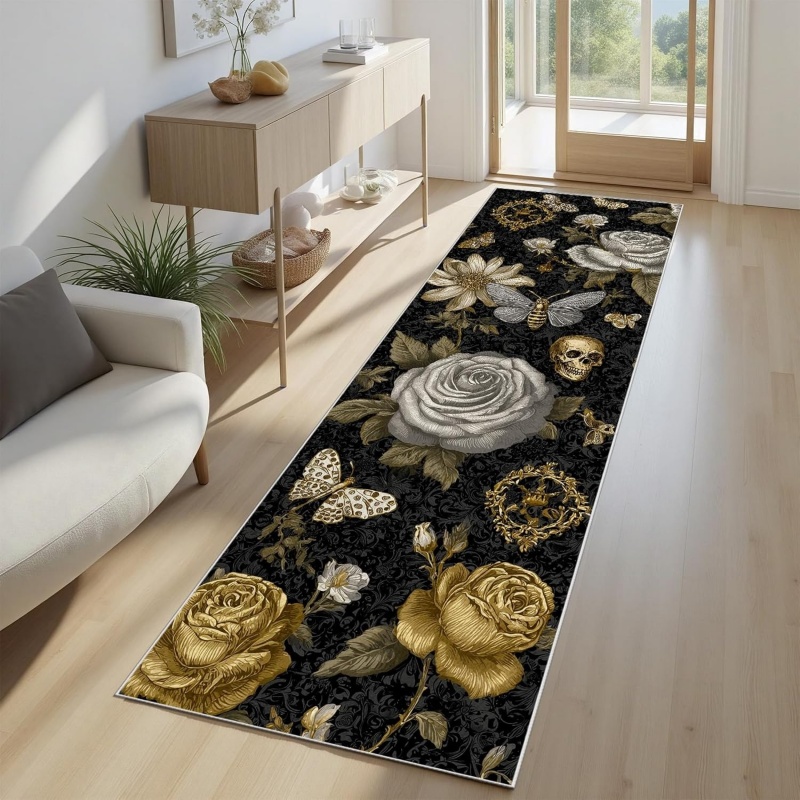 سجادة زهرية أنيقة بتصميم زهرة  - مراجعة Hall Commercial Printing وسعره