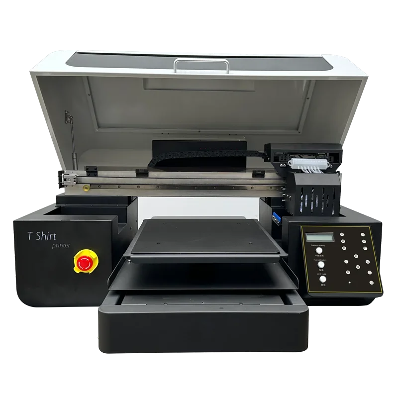 طابعة A3 DTG عالية الجودة لتي  - مراجعة Commercial Printing Machine For Clothes وسعره