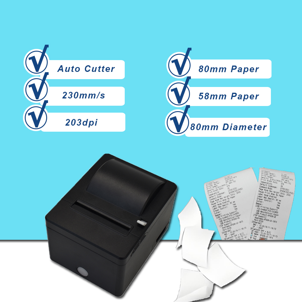 طابعات باركود الإيصالات الحرار - مراجعة Commercial Printing Business وسعره