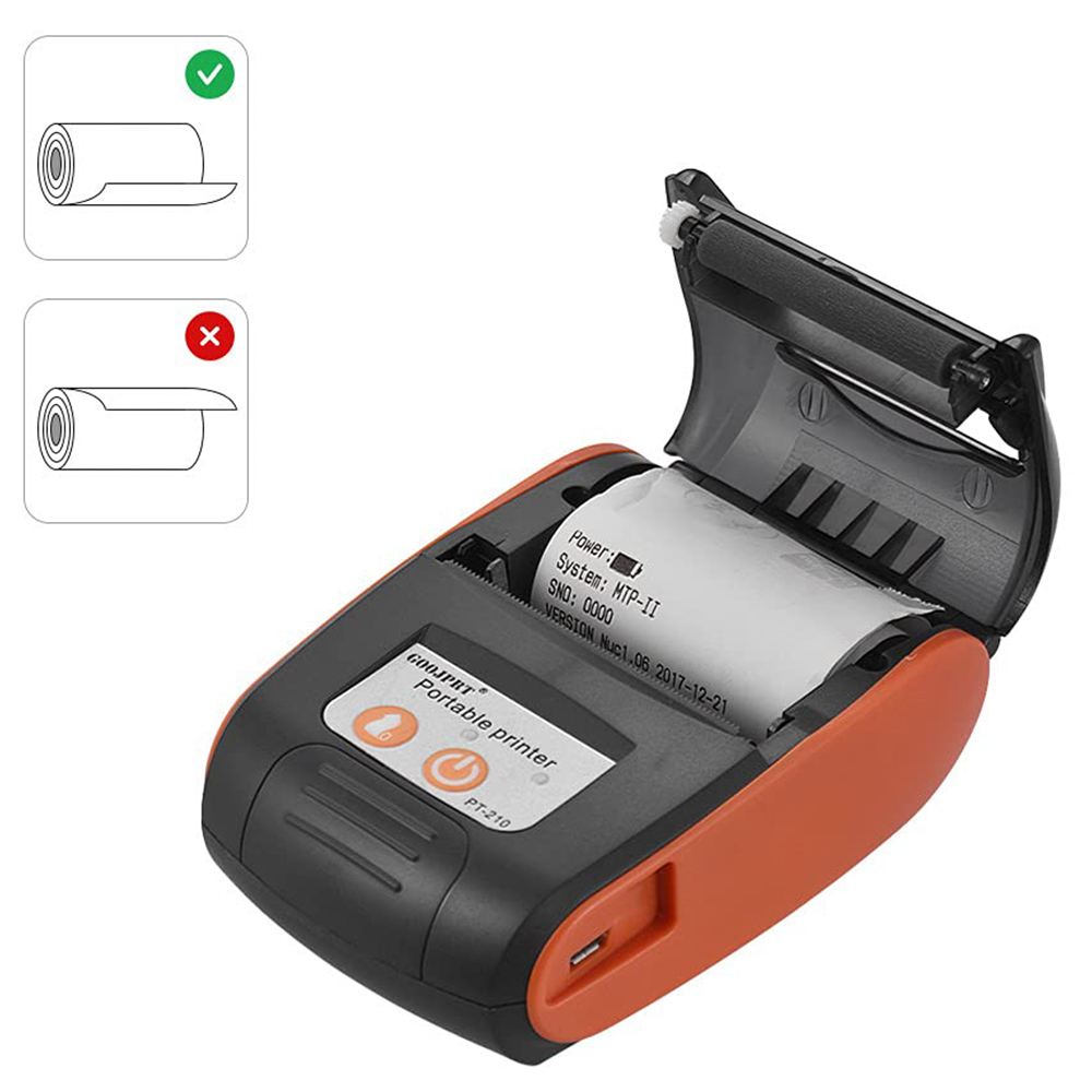 طابعة إيصالات حرارية صغيرة محم - مراجعة Commercial Label Printing Machine وسعره